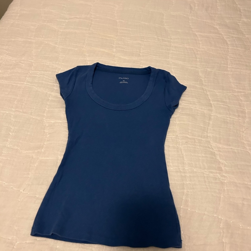 PILCRO blue tee XS